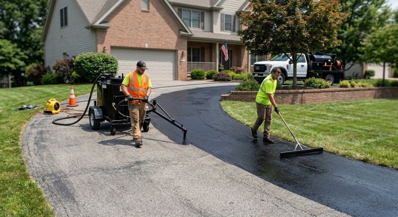 Blacktop Sealing in Columbus, OH
