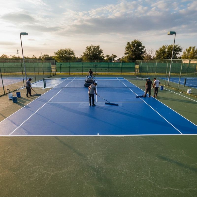 Sports Court Resurfacing in Columbus, OH